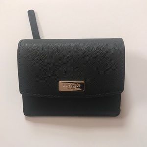 NWT Kate Spade Petty Laurel Way Mini Black Wallet